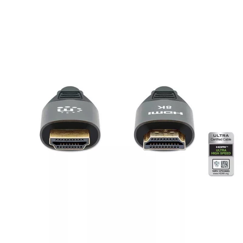 HDMI kaabel Manhattan 8K 60Hz 3m isane-isane must