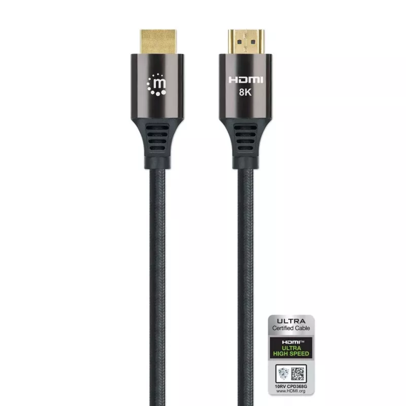 HDMI kaabel Manhattan 8K 60Hz 3m isane-isane must