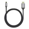 Manhattan USB-C HDMI-kaabel, 4K@60Hz, 1m, Must, Isane-Isane, Kolmeaastane garantii, Vastab tootele CDP2HD2MBNL