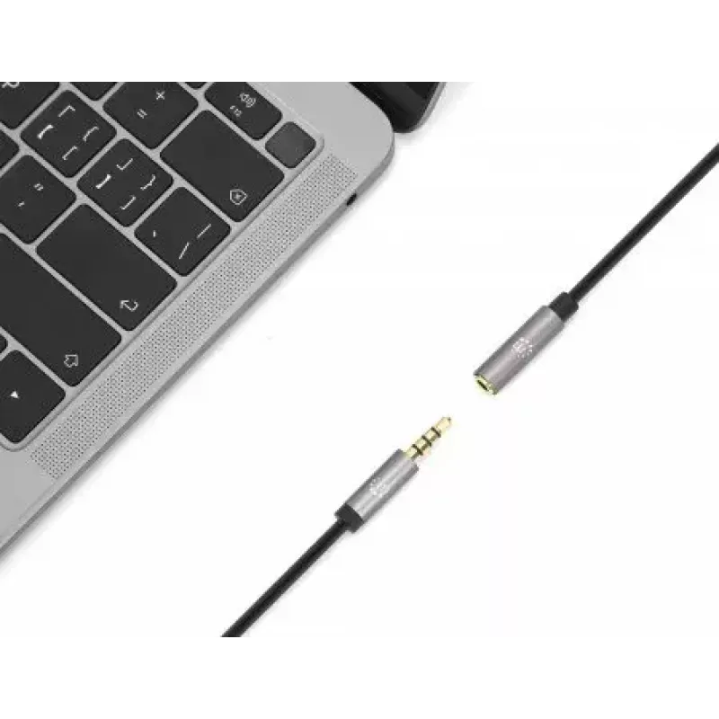 Audio pikenduskaabel Manhattan 3,5 mm 3 m isane/emane