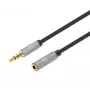 Audio pikenduskaabel Manhattan 3,5 mm 3 m isane/emane