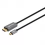 USB-C–DisplayPort-kaabel Manhattan CDP2DP146B 8K 2 m
