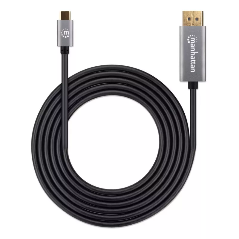 USB-C–DisplayPort-kaabel Manhattan CDP2DP146B 8K 2 m