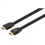 Manhattan HDMI kaabel Ethernetiga (lame), 4K@60Hz (Premium High Speed), 10 m, isane-isanele, must, Ultra HD 4k x 2k, täielikult varjestatud, kullatud kontaktid, eluaegne garantii