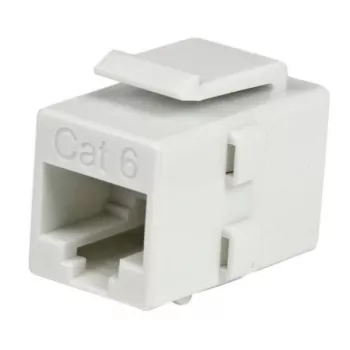 StarTech.com Valge Cat 6 RJ45 Keystone Jack võrgupistiku ühendaja - F/F