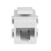 StarTech.com Valge Cat 6 RJ45 Keystone Jack võrgupistiku ühendaja - F/F