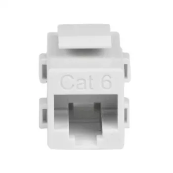 StarTech.com Valge Cat 6 RJ45 Keystone Jack võrgupistiku ühendaja - F/F