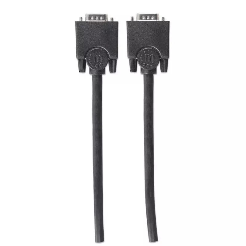 VGA monitorikaabel Manhattan 311731 1,8 m must isane–isane
