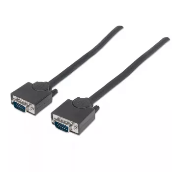 VGA monitorikaabel Manhattan 311731 1,8 m must isane–isane