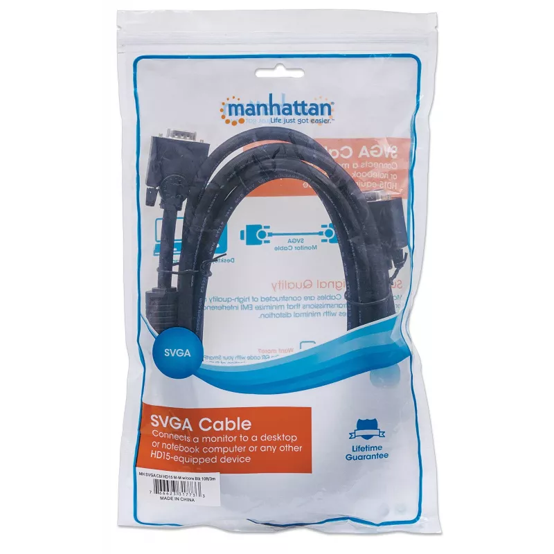 VGA Monitorikaabel Manhattan 317733