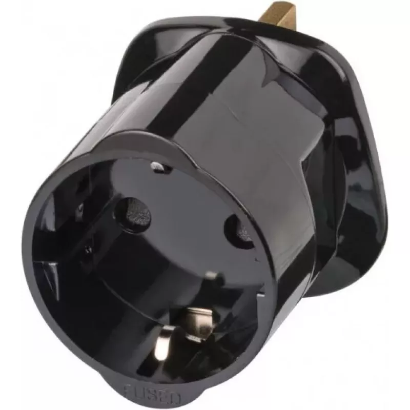 Reisiadapter Brennenstuhl 1508533 tüüp G UK tüüp F must