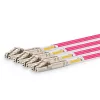 Lanview LVO230501-MTP InfiniBand/kiudoptiline kaabel 1 m Violetne