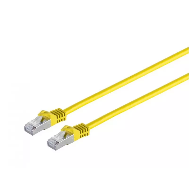 Microconnect SFTP701Y võrgukaabel kollane 1 m Cat7 S/FTP (S-STP)