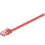 Microconnect V-UTP601R-FLAT võrgukaabel Punane 1 m Cat6 U/UTP (UTP)