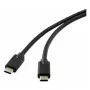 Microconnect DOCKUSB3.2CC1 USB-kaabel USB 3.2 Gen 2 (3.1 Gen 2) 1 m USB-C Must