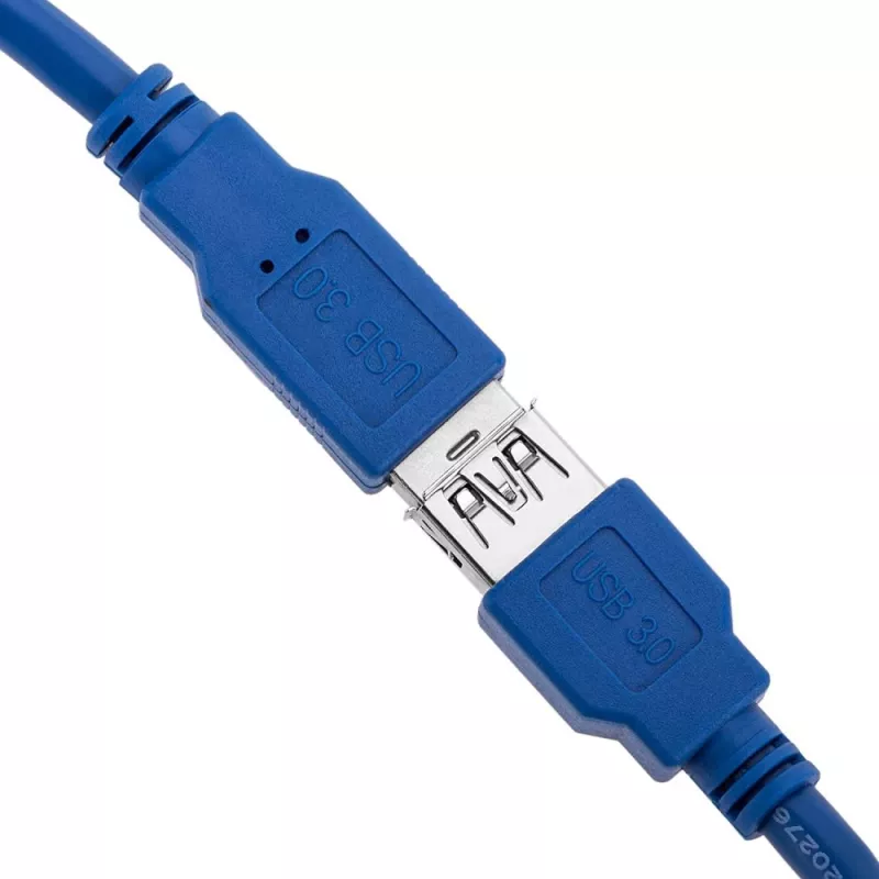 Techly pikenduskaabel USB 3.0 A-isane / A-emane 3 m sinine ICOC U3-AA-30-EX