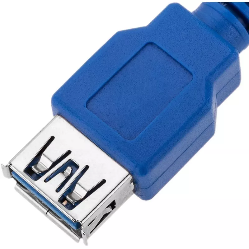 Techly pikenduskaabel USB 3.0 A-isane / A-emane 3 m sinine ICOC U3-AA-30-EX