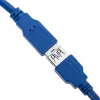 Techly USB 3.0 pikenduskaabel A-isane / A-emane 0,5 m sinine ICOC U3-AA-005-EX