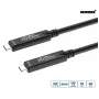 USB-C kaabel MicroConnect MC-USB3.2CC075-8K-OP 7,5 m — USB-C kuni USB-C, 7,5 m pikkus