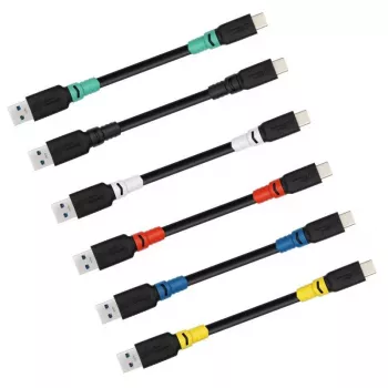 USB-C kuni USB-A adapterkaabel MicroConnect USB3.2AC1-LSZH, 1 m, USB 3.2