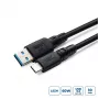 USB-C USB-A-le adapter MicroConnect USB3.2AC3-LSZH — USB 3.2 Gen 1 andmeadapter, LSZH kest
