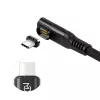Microconnect MC-LS-USB4CC1.0-A USB-kaabel 1 m USB C Must