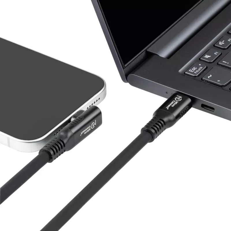 Microconnect MC-LS-USB4CC1.0-A USB-kaabel 1 m USB C Must