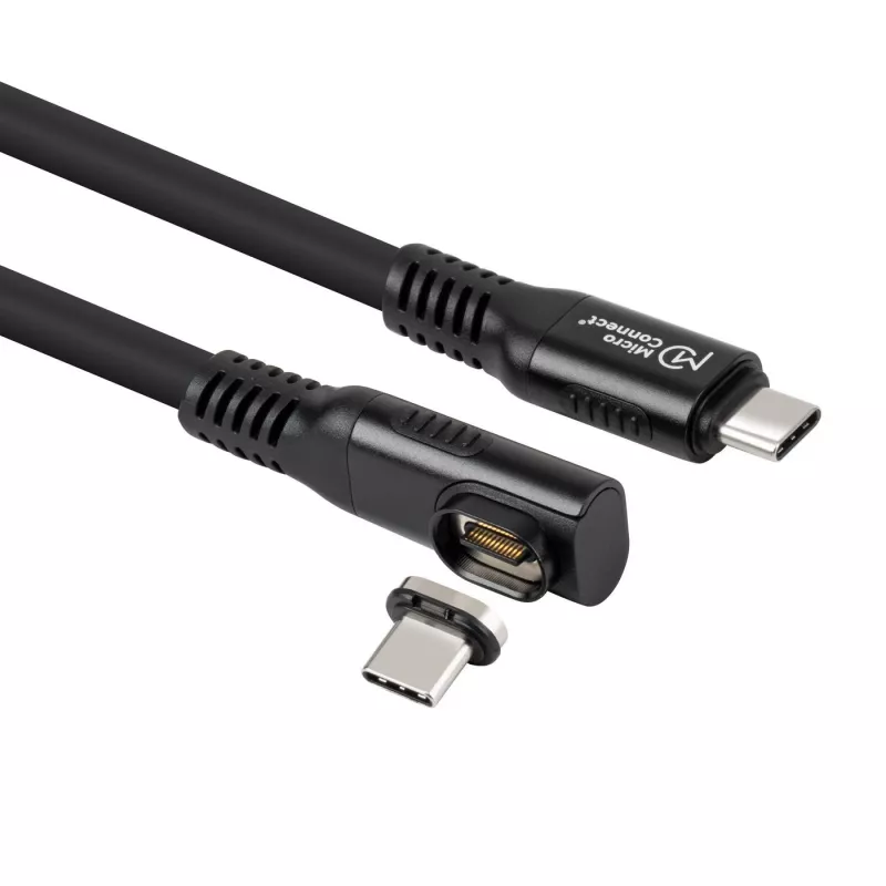 Microconnect MC-LS-USB4CC1.0-A USB-kaabel 1 m USB C Must