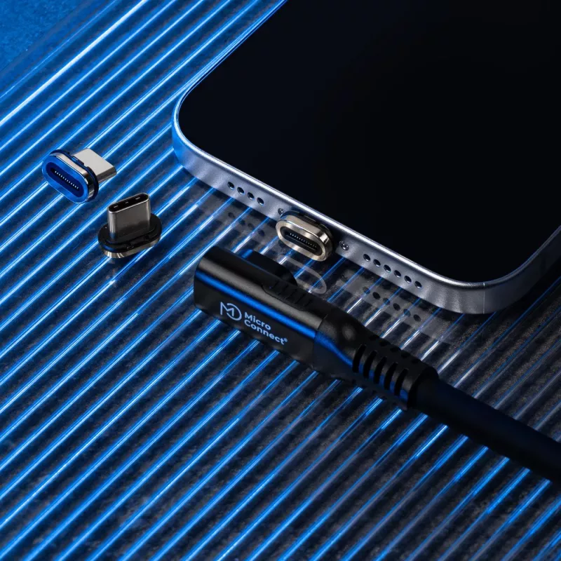 Microconnect MC-LS-USB4CC2.0-A USB-kaabel 2 m USB C Must