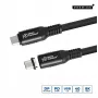 Microconnect MC-LS-USB4CC1.0 USB-kaabel 1 m USB C Must
