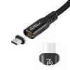 Microconnect MC-LS-USB4CC1.0 USB-kaabel 1 m USB C Must