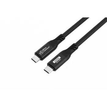 Microconnect USB4CC05-240W-80GBPS USB-kaabel USB4 Gen 3x2 0,5 m USB C Must
