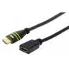 Techly ICOC-HDMI-4-EXT075 HDMI kaabel 7,5 m HDMI tüüp A (standardne) Must
