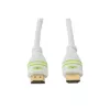 Techly 1m High Speed HDMI kaabel Ethernetiga A/A M/M valge ICOC HDMI-4-010WH