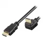 Techly 5m High Speed HDMI kaabel with Ethernet A/A M/M nurgaga Must ICOC HDMI-LE-050