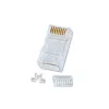 Lindy varjestamata RJ-45 isapistik, 8 kontaktiga CAT6, 10 tk pakend