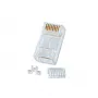 Lindy varjestamata RJ-45 isapistik, 8 kontaktiga CAT6, 10 tk pakend