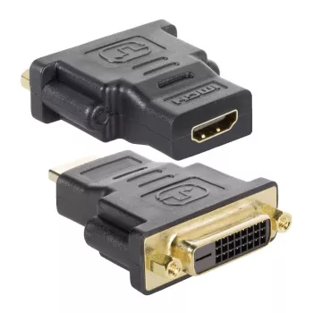Techly HDMI (F) DVI-D (F) adapter IADAP HDMI-644
