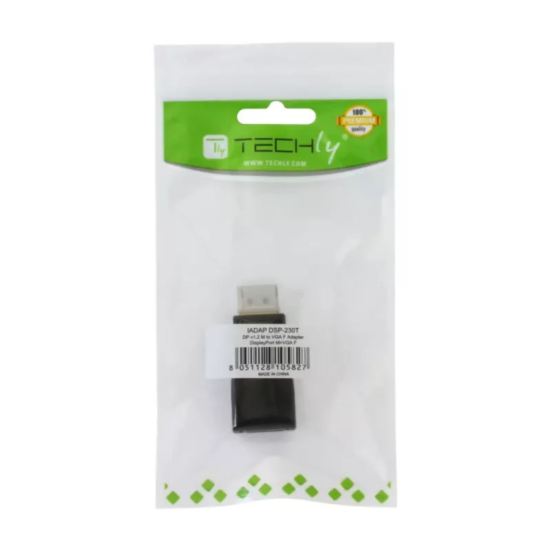 Kaabli soovahetaja DisplayPort VGA Techly IADAP-DSP-230T