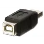 USB-adapter Lindy USB A-pistik USB B emasele 71231