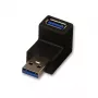 USB 3.2 Type A to A 90° adapter Lindy 71261