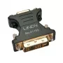 Lindy DVI-A-pistik VGA emasele adapter, must