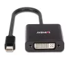 Lindy Mini DisplayPort DVI aktiivmuundur 0,16 m must