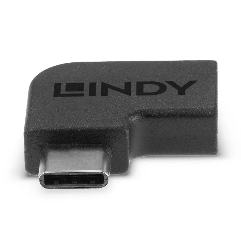 USB 3.2 Type C to C 90° adapter Lindy 41894