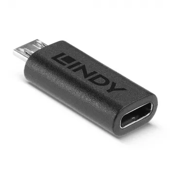 USB 2.0 tüüp Micro-B C vastu adapter Lindy 41903