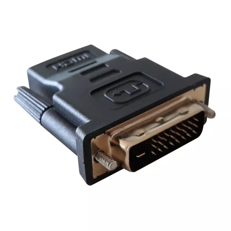 Kaabli soovahetaja DVI-D must Techly IADAP-DVI-HDMI-F