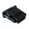 Kaabli soovahetaja DVI-D must Techly IADAP-DVI-HDMI-F