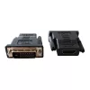 Kaabli soovahetaja DVI-D must Techly IADAP-DVI-HDMI-F