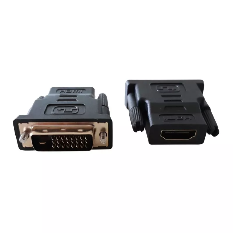 Kaabli soovahetaja DVI-D must Techly IADAP-DVI-HDMI-F