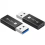 USB soovahetaja Techly IADAP USB3-AFT USB A – USB C must